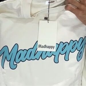 Madhappy Script Crew Sweatshirt M NWT
